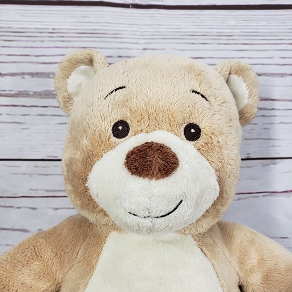 Built a Bear Workshop Beige Tan Teddy Bear Plush 15'' - Picture 3 of 9